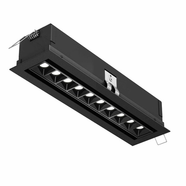 Dals Pinpoint Series 10 Light Microspot Adjustable Recessed Down Light, Black MSL10G-CC-BK